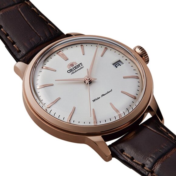 ORIENT: Mechanical Classic Watch, Leather Strap - Picture 1 of 5